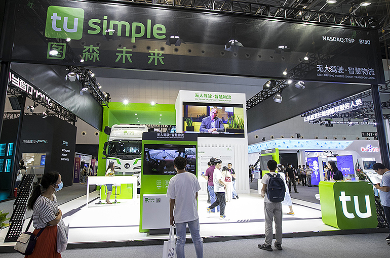 Chinese Self-Driving Truck Startup TuSimple Dives on Plan to Sell US Business
