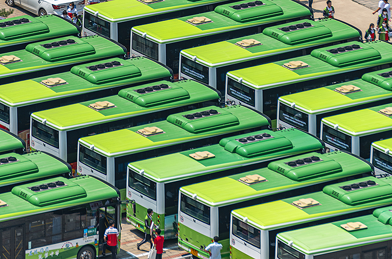 State-Owned Bus Operator in China’s Baoding Blames Service Disruption on Covid-19