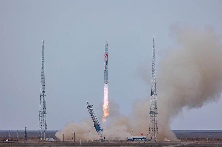 China’s LandSpace Launches World's First Methane Space Rocket