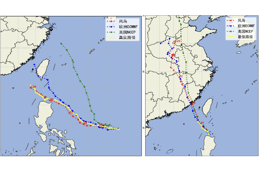 Shanghai AI Lab’s Model Predicts Doksuri's Path of Destruction Best