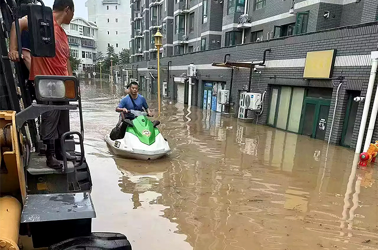 Torrential Downpours Wreak Havoc Across North China