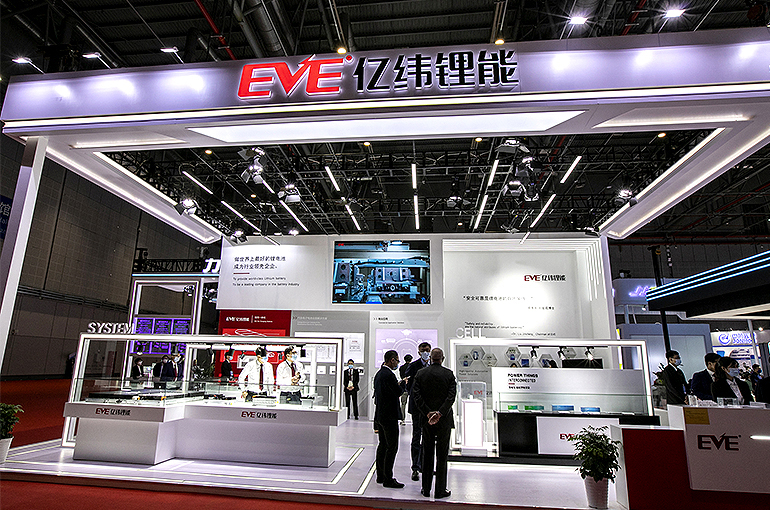 Chinese Battery Giant Eve Energy Expects First-Half Profit to Have Risen Up to 65%