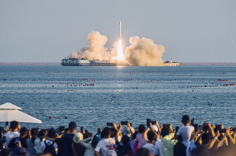Galactic Is First Private Chinese Firm to Conduct Sea-Based Rocket Launch