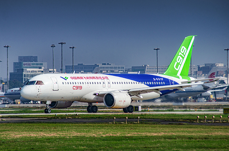 C919 Orders Jump to 1,061, Comac’s Chairman Says
