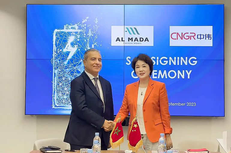 China’s CNGR, Al Mada Plan Joint Venture to Build Battery Material Projects in Morocco