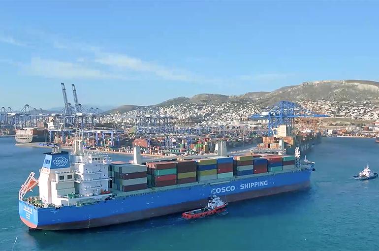 Greece's Port of Piraeus to Refresh Performance Record for Third Straight Year