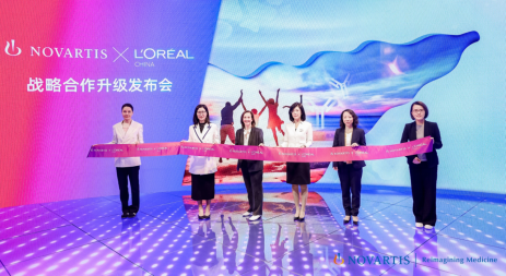 Novartis, L'Oréal Team Up on Skin Health, Research in China at CIIE