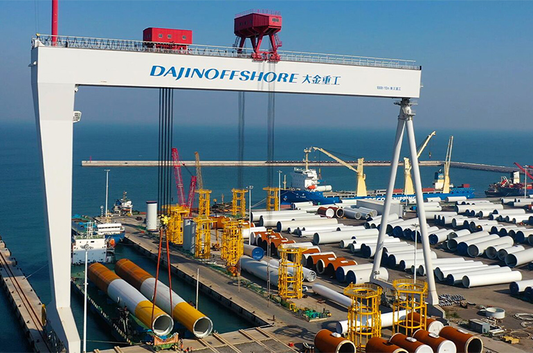 Germany's Largest Offshore Wind Farm Project Expands Equipment Order From China's Dajin Heavy