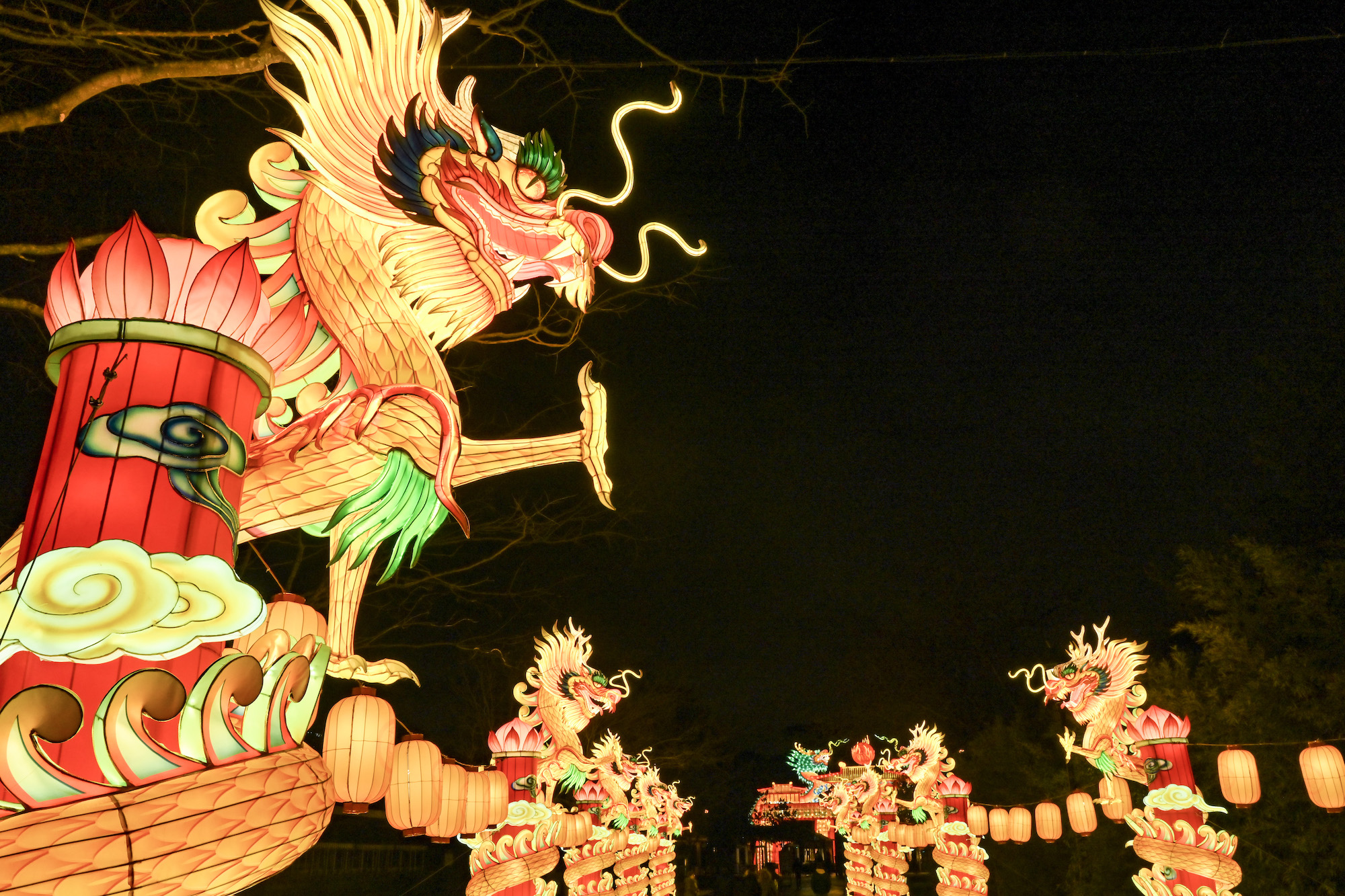 [In Photos] Shanghai Yu Garden’s First Overseas Lantern Show Kicks Off in Paris