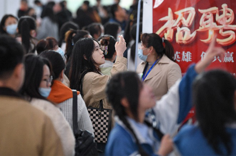 Almost a Quarter of China’s Workforce Had a Higher Education, Official Report Says