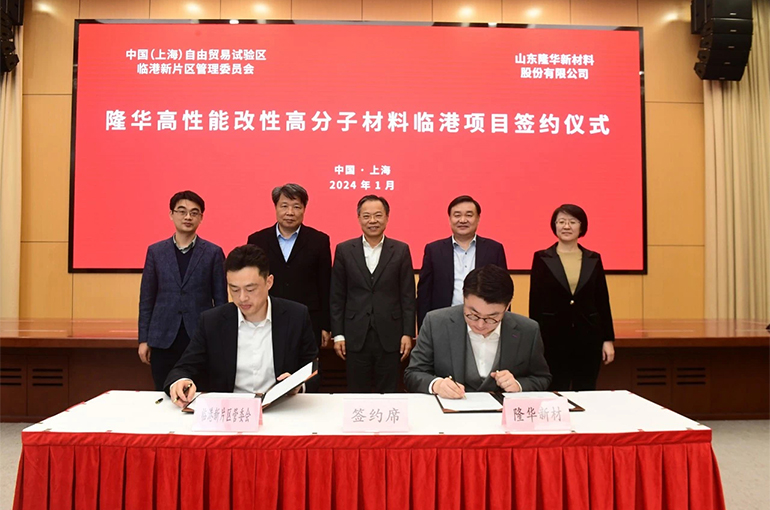 Longhua to Build USD222.3 Million Polymer Materials Plant in Shanghai's Lingang