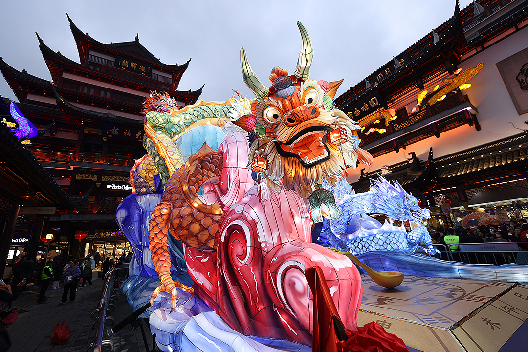 [In Photos] Yu Garden’s 29th Lantern Show Kicks Off in Shanghai