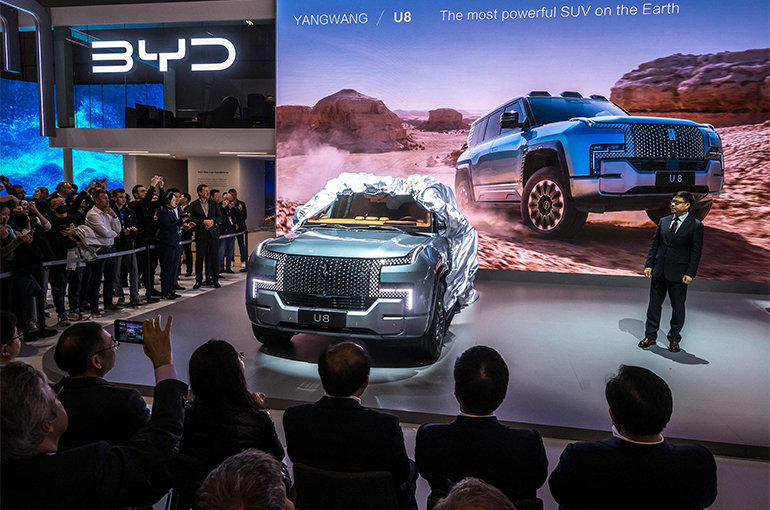 BYD, SAIC, Other Chinese Carmakers Take Centre Stage at Geneva Motor Show