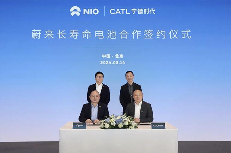 China's Nio, CATL Team Up to Prolong EV Battery Life