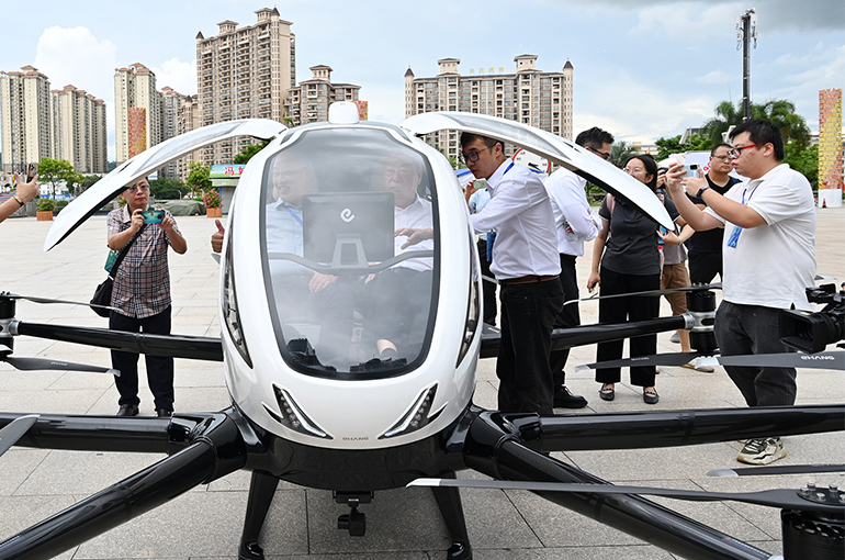 Chinese Drone Maker EHang Secures World’s First eVTOL Production Permit