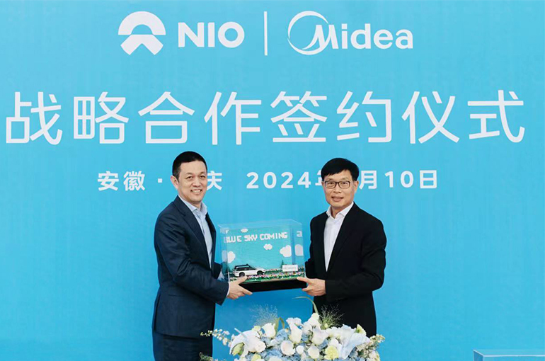 Chinese Home Appliance Giant Midea Teams Up With NEV Startup Nio on EV Parts