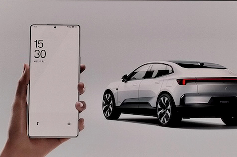 Geely's EV Brand Polestar Debuts Phone, Gifts It to Car Buyers
