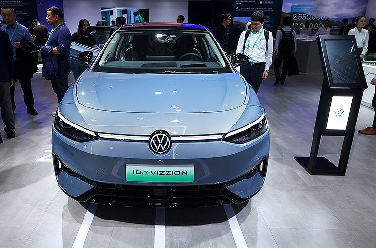 Germany's VW Launches New EV Series in China