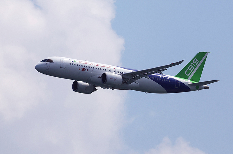 Air China Orders 100 China-Made C919 Jets