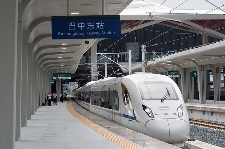 Trains Start Running on Sichuan Province’s First High-Speed Link Financed by Local Gov’t Money