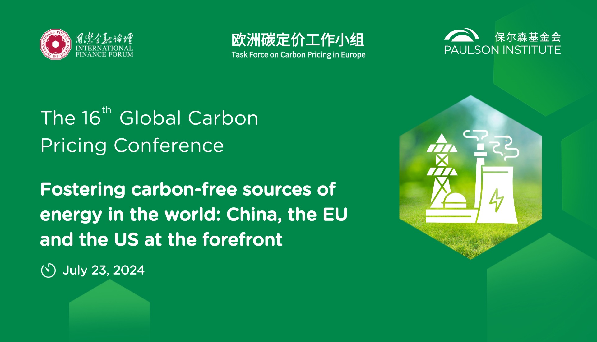 Fostering Carbon-free Sources of Energy in The World:  China, The EU, and The US at The Forefront