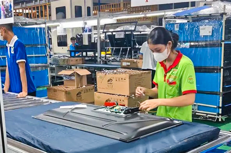 Chinese TV Parts Makers Are Following TV Manufacturers to Vietnam