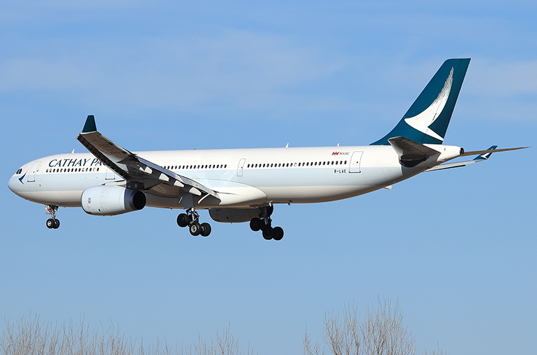 Cathay Pacific’s Profit Falls 15.3% in First Half on Lower Ticket Prices, Load Factor
