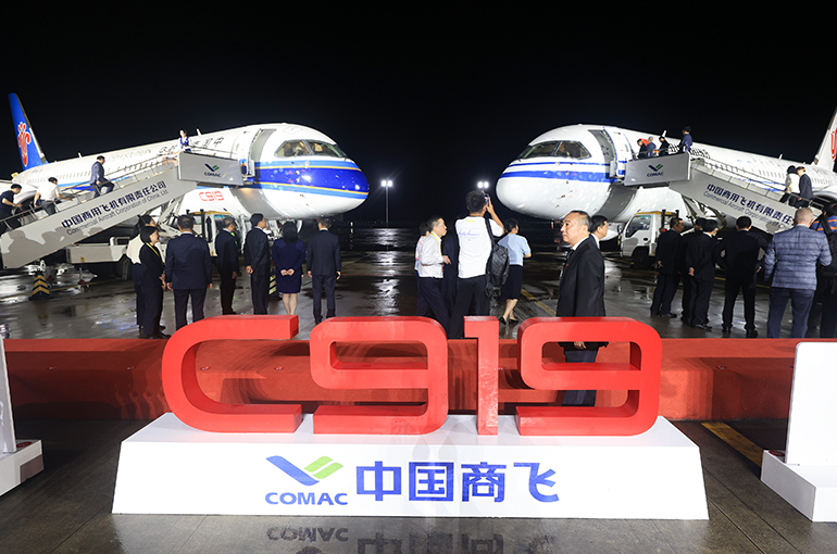 Air China, China Southern Take Delivery of Their First C919 Jets