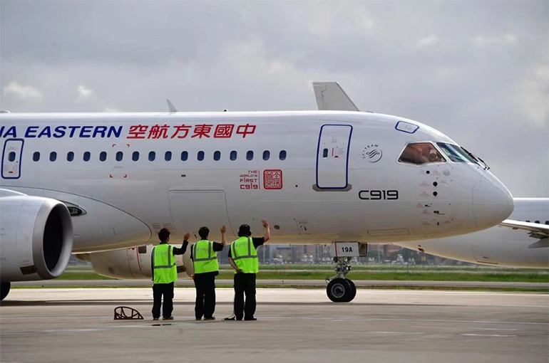 China’s C919 Jet Hits 500,000 Passenger Milestone