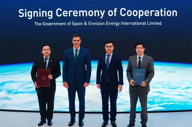 Envision Group's USD1 Billion Investment in Spain's Green Hydrogen Industrial Park