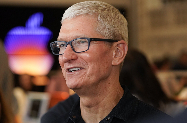 Apple Is ‘Working Hard’ to Launch Its AI Service in China, Tim Cook Says