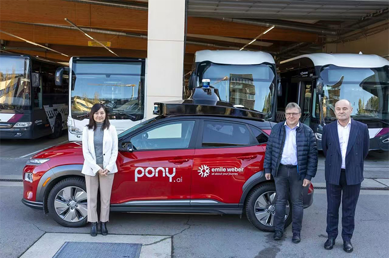 China’s Pony.ai Opens R&D Hub in Luxembourg, Links Arms with Ride-Hailing Firm Emile Weber