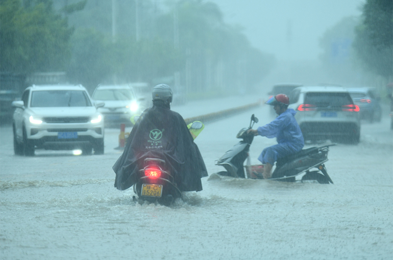 Typhoon Trami Ravages China's Hainan Province With More Heavy Rain