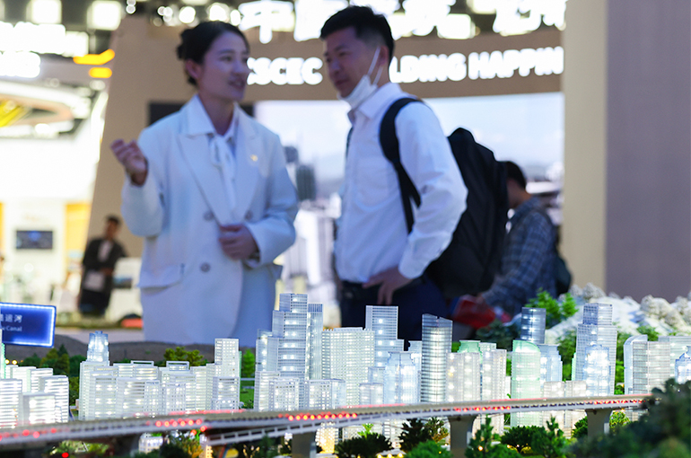 China's Property Market Snaps Out of Eight-Month Decline in October