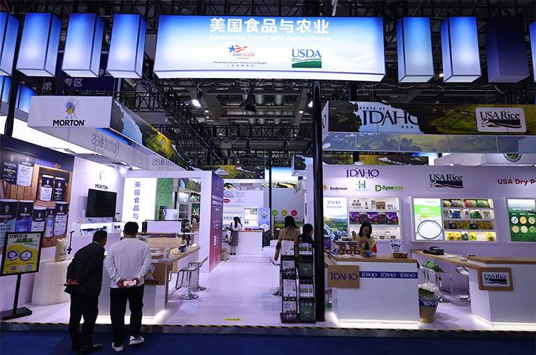 US Food and Agriculture Pavilion Signs USD815 Million of Deals on First Day of Opening at CIIE