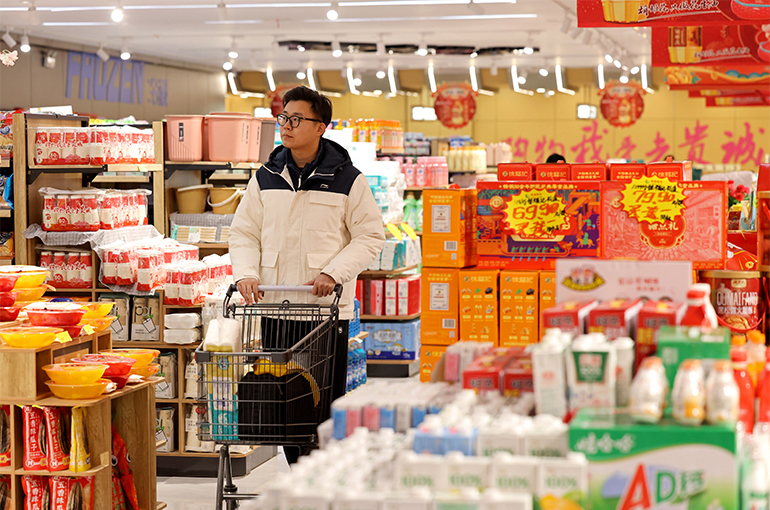 China’s Consumer Inflation Quickens, Factory Prices Keep Falling in January