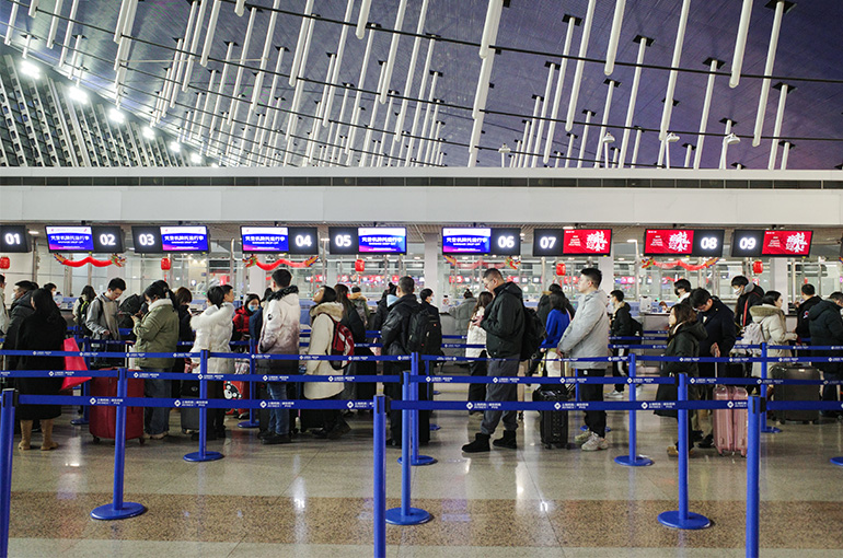 China Sees Record Air Travel Over Chinese New Year Break