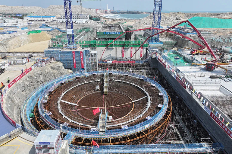 China's CGN Starts Building Unit One Reactor Unit of Lufeng Nuclear Power Project