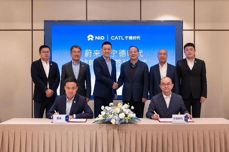 China's CATL to Invest Up to USD346 Million in Nio's Battery Swap Unit