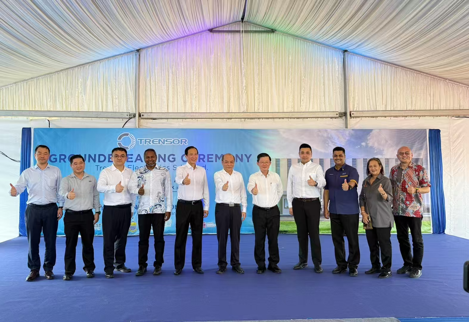 Chinese Pressure Sensor Maker Trensor Breaks Ground on USD23 Million Malaysian Plant