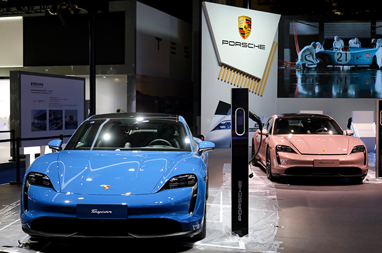 Porsche’s China Sales Sink Nearly 30% in First Half, Putting Brakes on Global Momentum