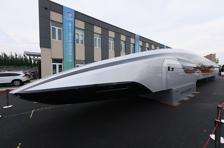 China-Made Super-Fast Maglev Train Debuts at Modern Railways 2025 in Beijing