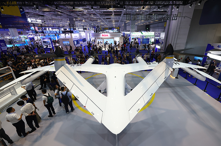 [In Photos] New Air Mobility Expo Gets Underway in Shanghai