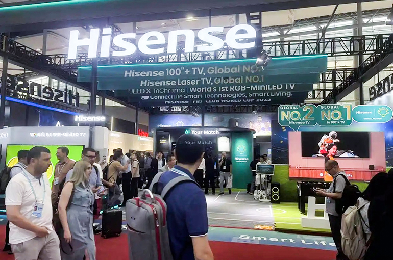 Chinese White Goods Giant Hisense Drops Despite First-Half Profit Gain, Chair Taking On Presidency