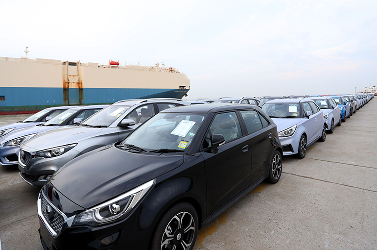 Car Exports From China's Central and Western Provinces Surge in First Half