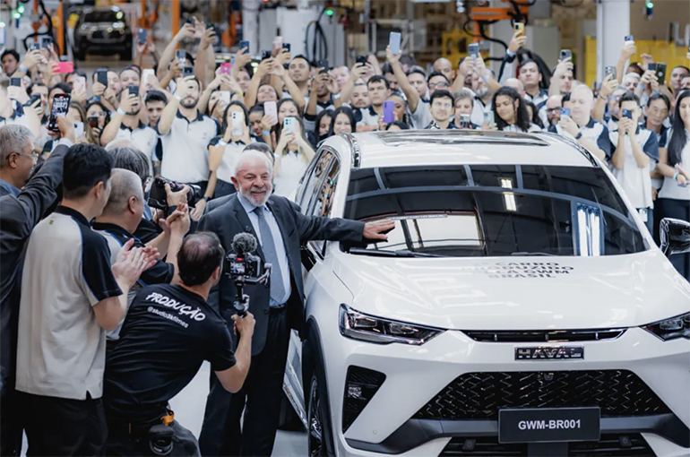 Great Wall Motor's First Car Plant in Latin America Goes Live