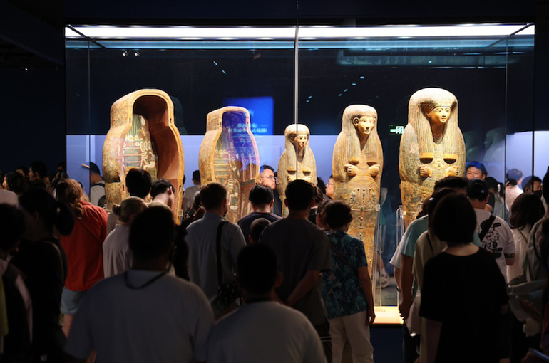 [In Photos] Shanghai Draws Curtain on World Record-Breaking Ancient Egypt Exhibition