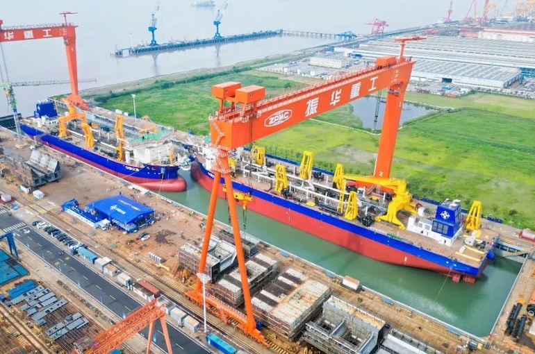 China Unveils Asia’s Most Powerful Dredgers