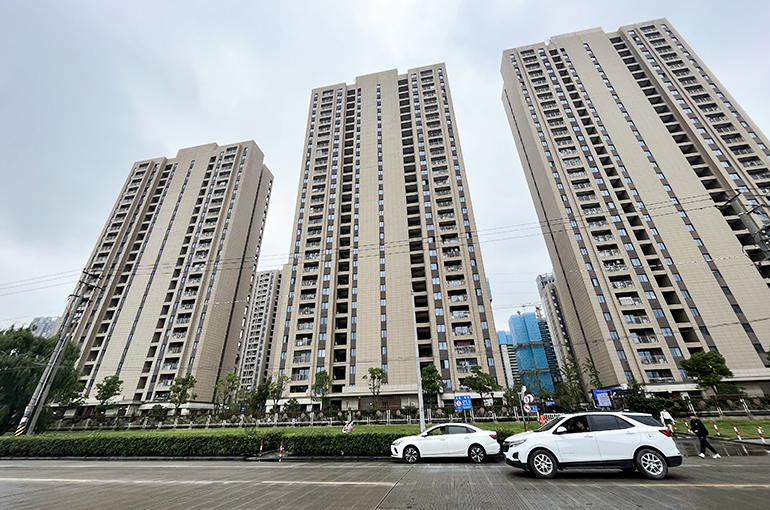 China’s Unsold Property Area Shrinks for Sixth Straight Month in August