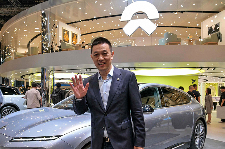 Nio’s CEO Rallies Chinese Carmaker’s Staff in Year-End Profitability Push, Report Says